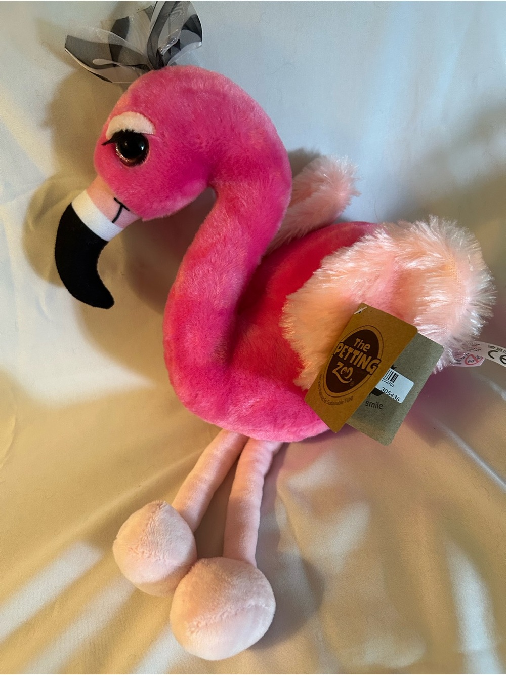 The Petting Zoo Plush Pink Flamingo Stuffed Toy - Soft Kids Toy